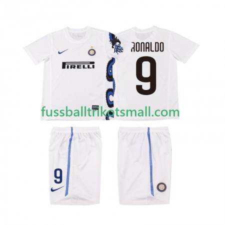 Fußballtrikots Inter Mailand Ronaldo 9 2010 2011 Retro Kinder Kurzarm Auswärts-trikot kaufen